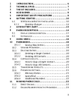 Предварительный просмотр 3 страницы Maxcom MM35D User Manual