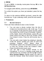 Preview for 19 page of Maxcom MM36D User Manual