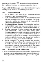 Preview for 26 page of Maxcom MM36D User Manual