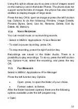 Preview for 31 page of Maxcom MM36D User Manual