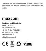 Preview for 40 page of Maxcom MM41D User Manual