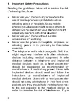 Preview for 8 page of Maxcom MM428 User Manual