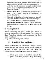 Preview for 9 page of Maxcom MM428 User Manual