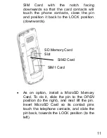 Preview for 11 page of Maxcom MM428 User Manual