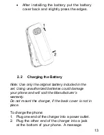 Preview for 13 page of Maxcom MM428 User Manual