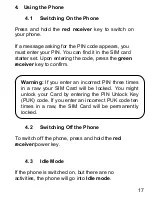 Preview for 17 page of Maxcom MM428 User Manual