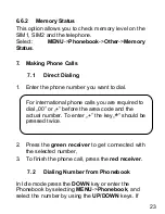 Preview for 23 page of Maxcom MM428 User Manual