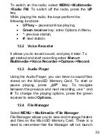 Preview for 33 page of Maxcom MM428 User Manual