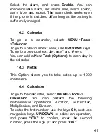 Preview for 41 page of Maxcom MM428 User Manual