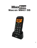 Предварительный просмотр 1 страницы Maxcom MM431 BB User Manual