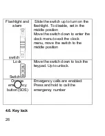 Предварительный просмотр 26 страницы Maxcom MM431 BB User Manual