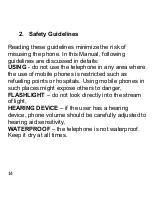 Preview for 14 page of Maxcom MM432BB User Manual