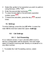 Предварительный просмотр 54 страницы Maxcom MM432BB User Manual