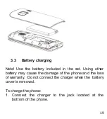 Предварительный просмотр 19 страницы Maxcom MM462BB Instruction Manual