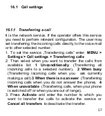 Предварительный просмотр 57 страницы Maxcom MM462BB Instruction Manual