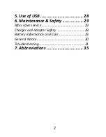 Предварительный просмотр 2 страницы Maxcom MM705 User Manual