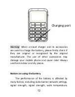 Предварительный просмотр 12 страницы Maxcom MM705 User Manual