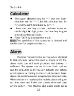 Предварительный просмотр 23 страницы Maxcom MM705 User Manual