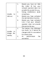 Предварительный просмотр 33 страницы Maxcom MM705 User Manual