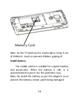 Предварительный просмотр 14 страницы Maxcom MM715BB User Manual