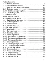 Предварительный просмотр 5 страницы Maxcom MM720BB Operating Manual