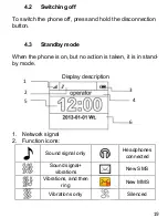 Предварительный просмотр 19 страницы Maxcom MM720BB Operating Manual