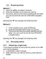 Предварительный просмотр 22 страницы Maxcom MM720BB Operating Manual