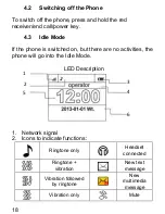 Предварительный просмотр 18 страницы Maxcom MM721 User Manual