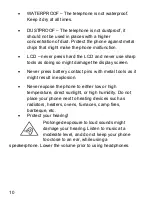 Preview for 10 page of Maxcom MM818 User Manual