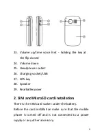 Preview for 9 page of Maxcom MM820 Plus User Manual