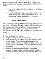 Preview for 12 page of Maxcom mm822 User Manual