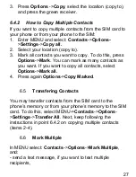 Preview for 27 page of Maxcom mm822 User Manual