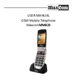 Maxcom MM823 User Manual preview
