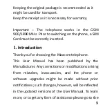 Preview for 9 page of Maxcom MM824 User Manual