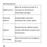 Предварительный просмотр 48 страницы Maxcom MM824 User Manual