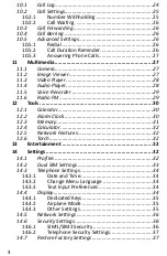 Предварительный просмотр 4 страницы Maxcom MM901 Manual