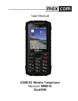 Maxcom MM916 User Manual предпросмотр