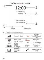 Предварительный просмотр 20 страницы Maxcom MM918 STRONG DualSIM User Manual