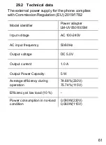 Предварительный просмотр 61 страницы Maxcom MM918 STRONG DualSIM User Manual