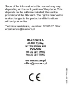 Предварительный просмотр 64 страницы Maxcom MM918 STRONG DualSIM User Manual