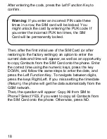 Preview for 18 page of Maxcom MM920 User Manual