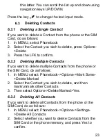 Preview for 23 page of Maxcom MM920 User Manual