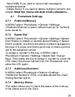 Preview for 25 page of Maxcom MM920 User Manual