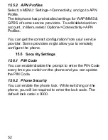 Preview for 52 page of Maxcom MM920 User Manual