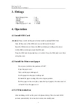 Preview for 4 page of MaxComm Portable SMS Printer User Manual