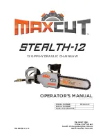 Maxcut MCS-H-S12 Operator'S Manual preview