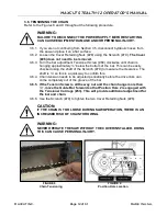 Предварительный просмотр 12 страницы Maxcut MCS-H-S12 Operator'S Manual