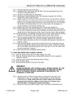 Предварительный просмотр 14 страницы Maxcut MCS-H-S12 Operator'S Manual