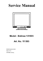 Preview for 1 page of MAXDATA Belinea 101555 Service Manual