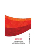 Preview for 44 page of Maxell 3590E 60GB Product Manual